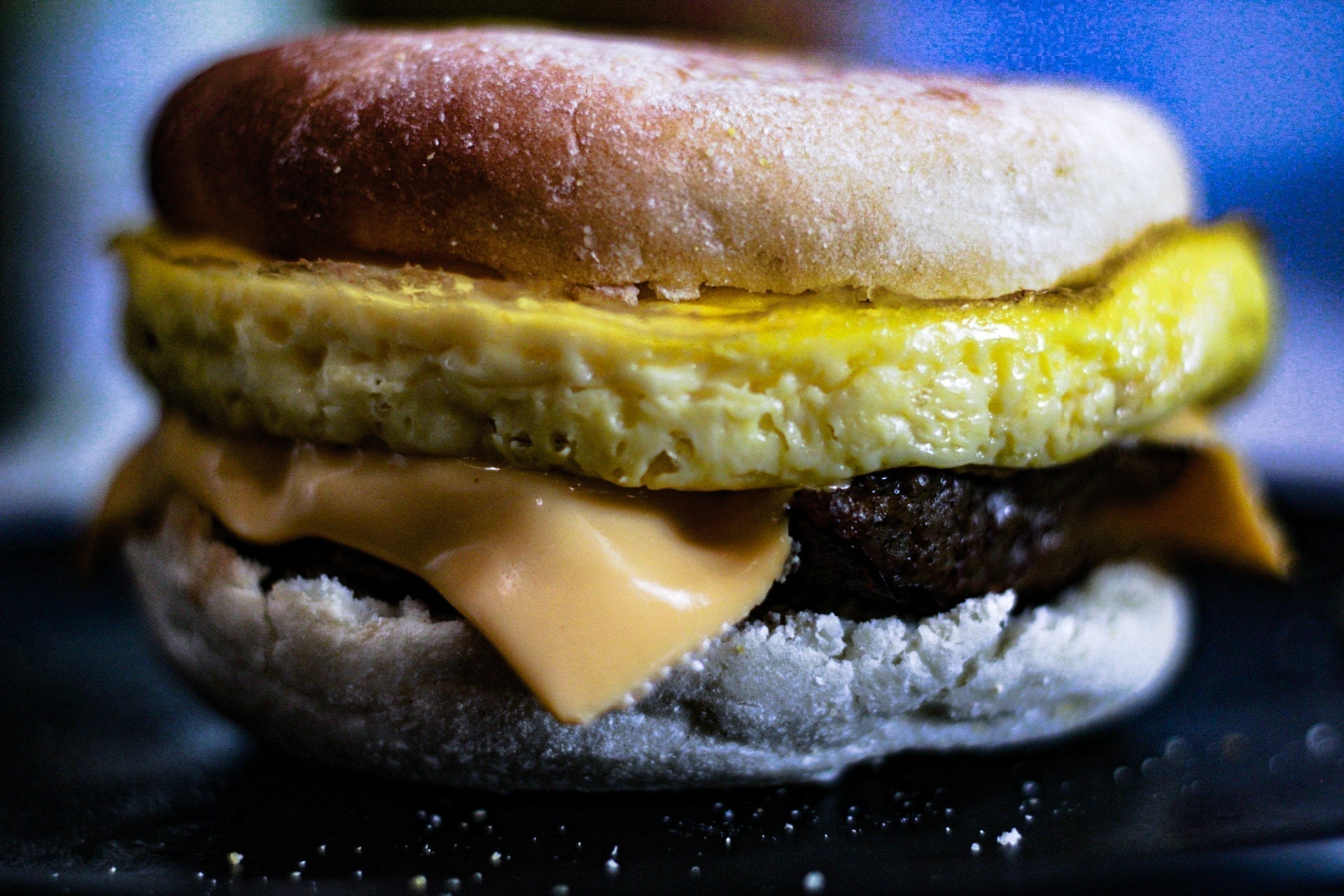 Sausage Egg & Cheese Breakfast Sandwich (Makes 6)