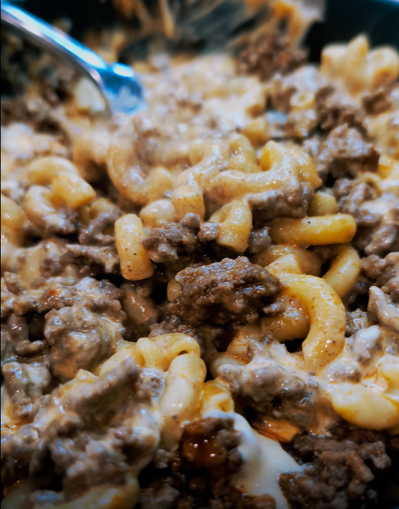 Honey Buffalo Hamburger Helper (Makes 4 )