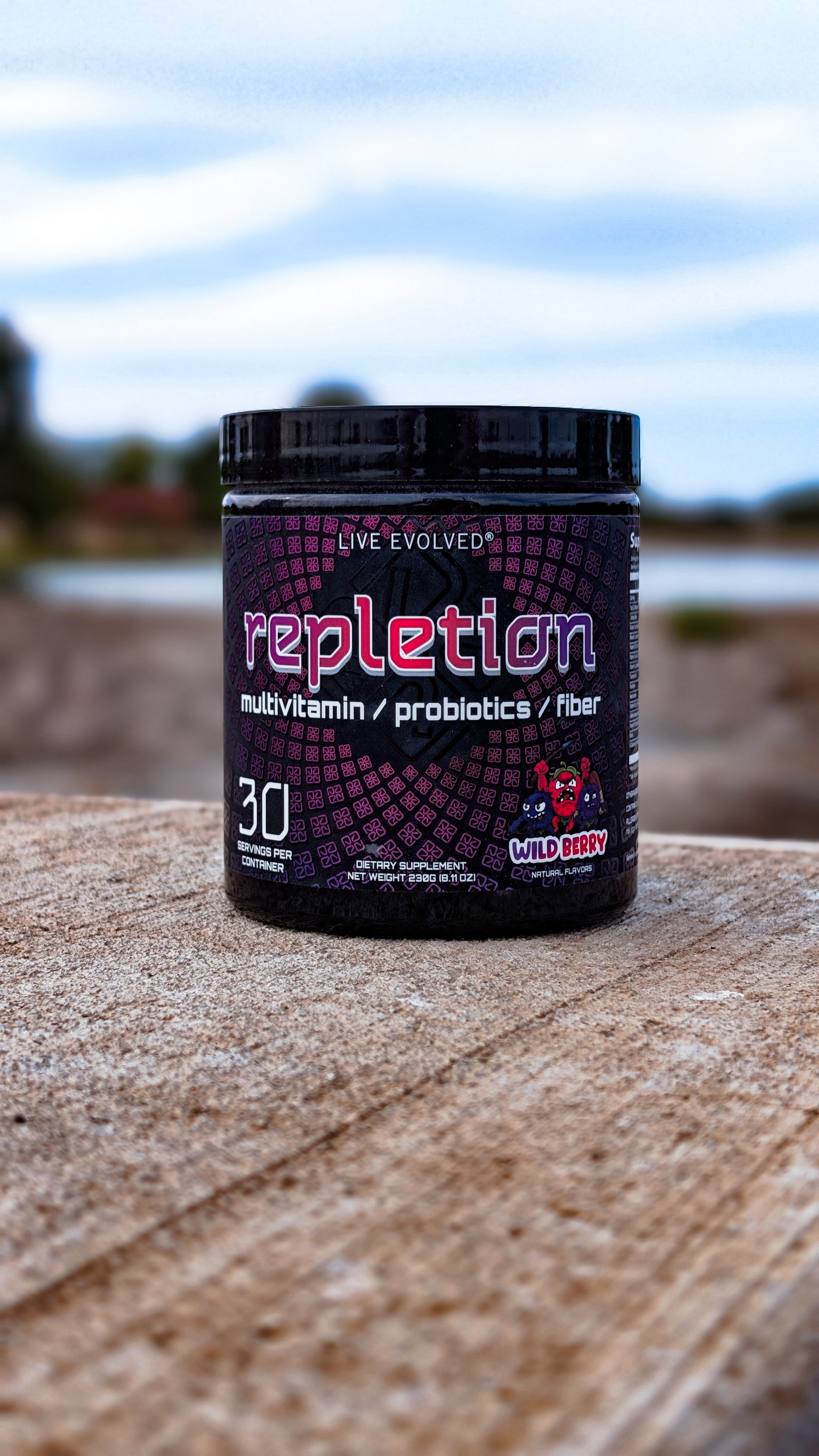 Repletion – Powdered Multivitamin, Probiotics, Fiber