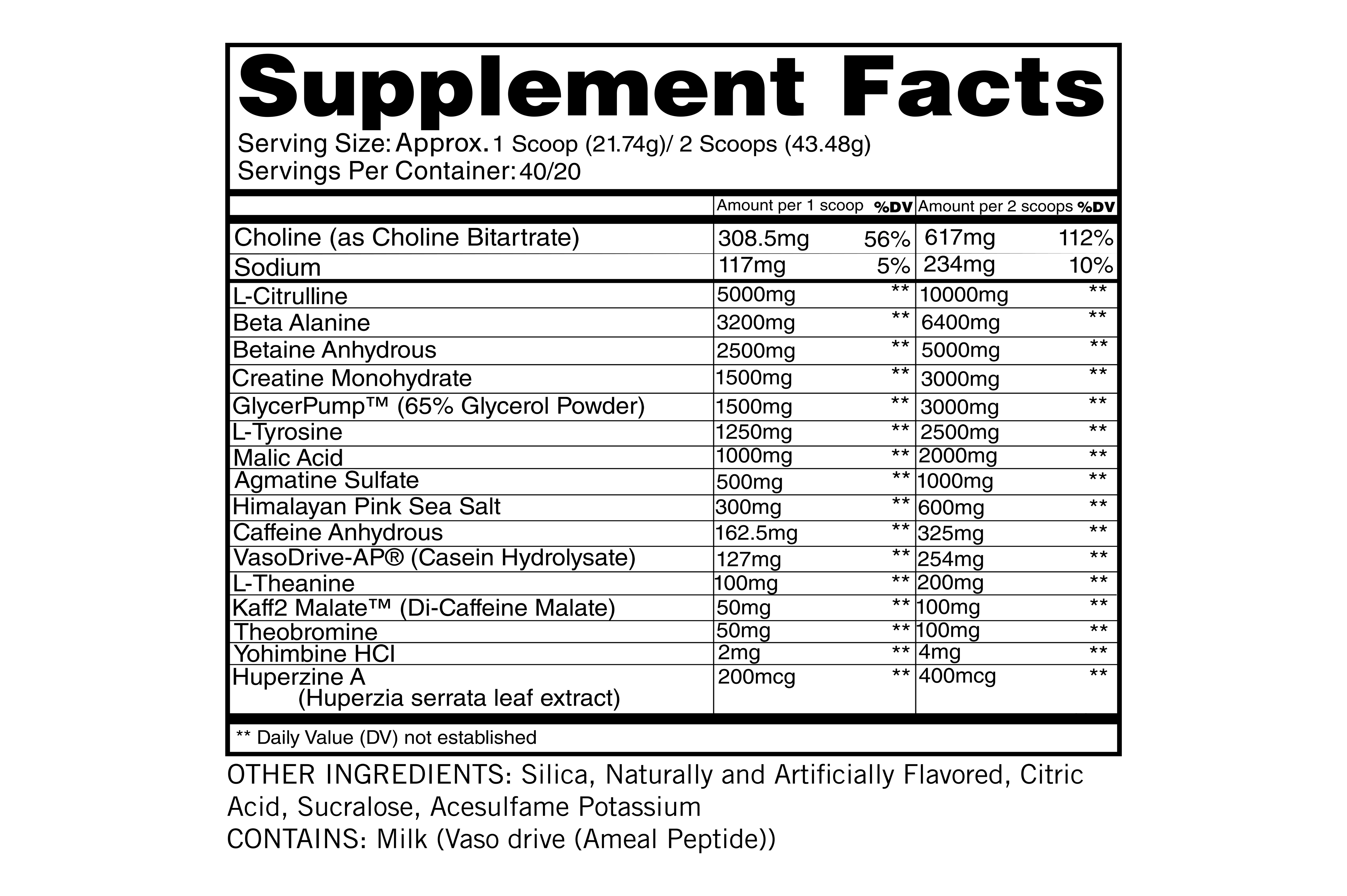 Catalyzer - Ultimate Preworkout Formula. High Stim, Pump, Strength and Focus
