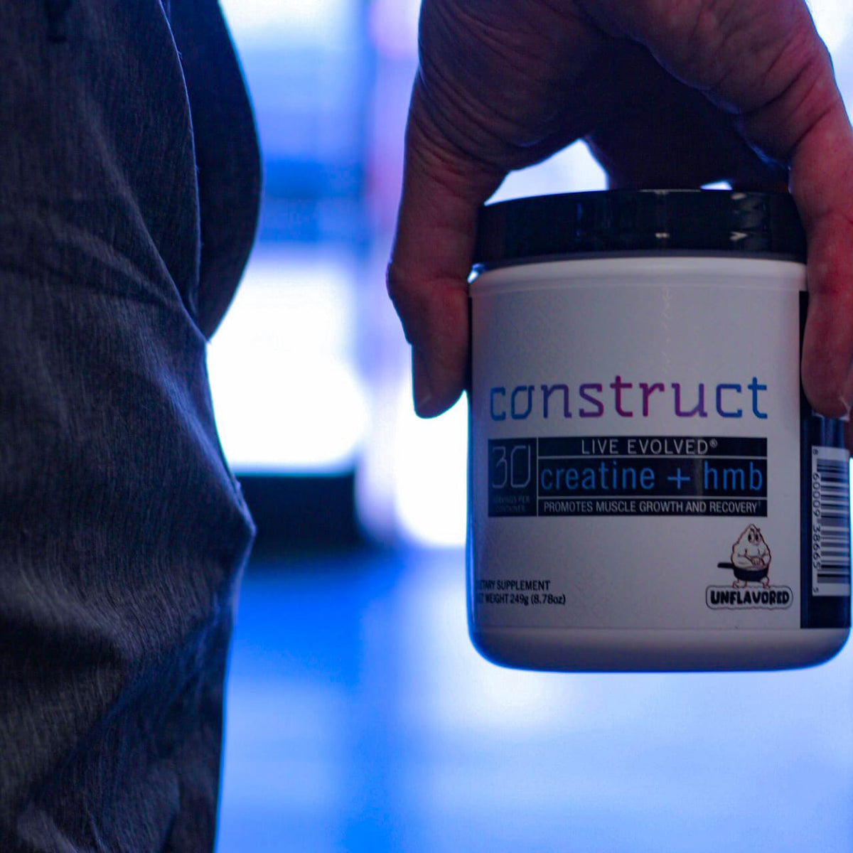 Construct Powder Construct - 5g Creatine & 3g HMB powder 30 servings – Live Evolved