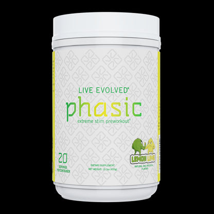 Phasic - Extreme High Stimulant Preworkout DMAE, Eria Jarensis, 475mg Caffeine, 6mg Yohimbine.  FREE SHIPPING