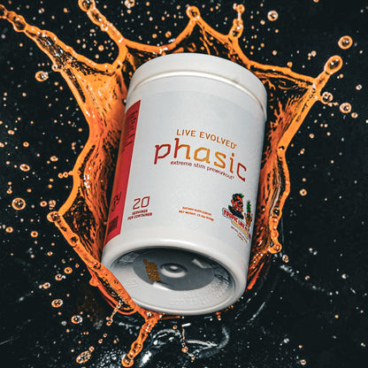 Phasic - Extreme High Stimulant Preworkout DMAE, Eria Jarensis, 475mg Caffeine, 6mg Yohimbine, 1106mg total stim.
