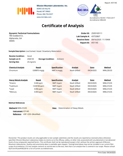 Vessel - Advanced Pump Catalyst, 10g Pure Citrulline, Nitrosigine, Caffeine Free, Norvaline