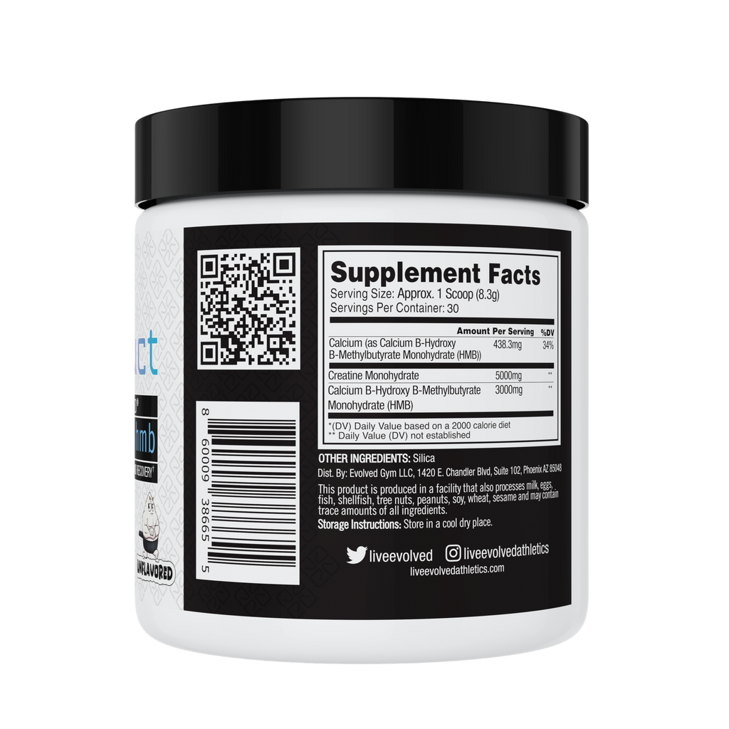 Construct - 5g Creatine & 3g HMB powder 30 servings