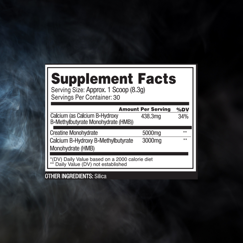 Construct Powder Construct - 5g Creatine & 3g HMB powder 30 servings