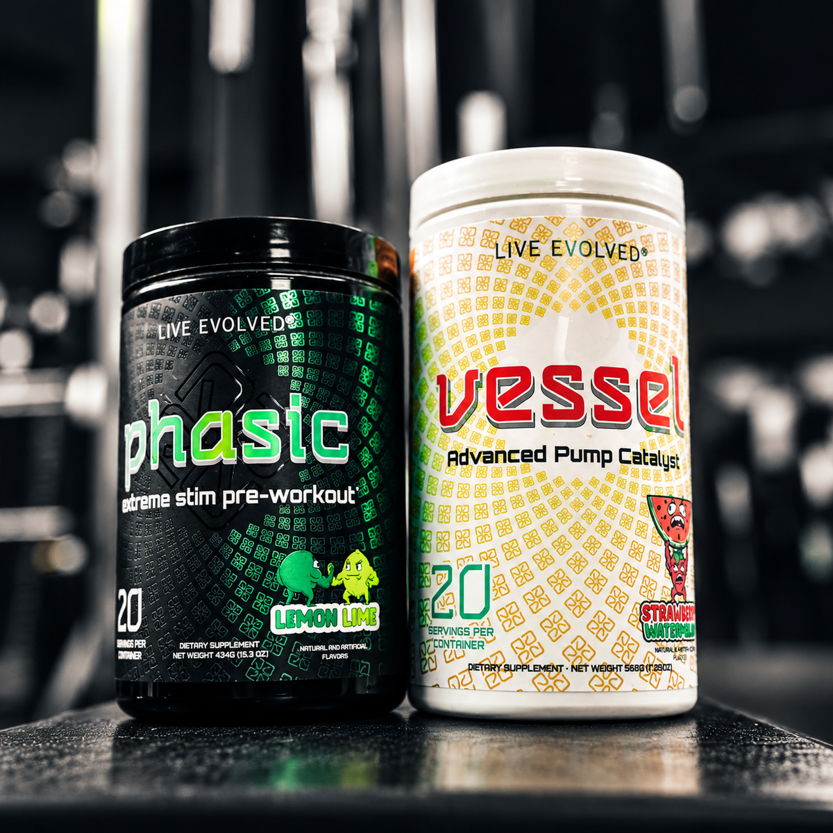 Phasic & Vessel Stack ( Free Shipping)