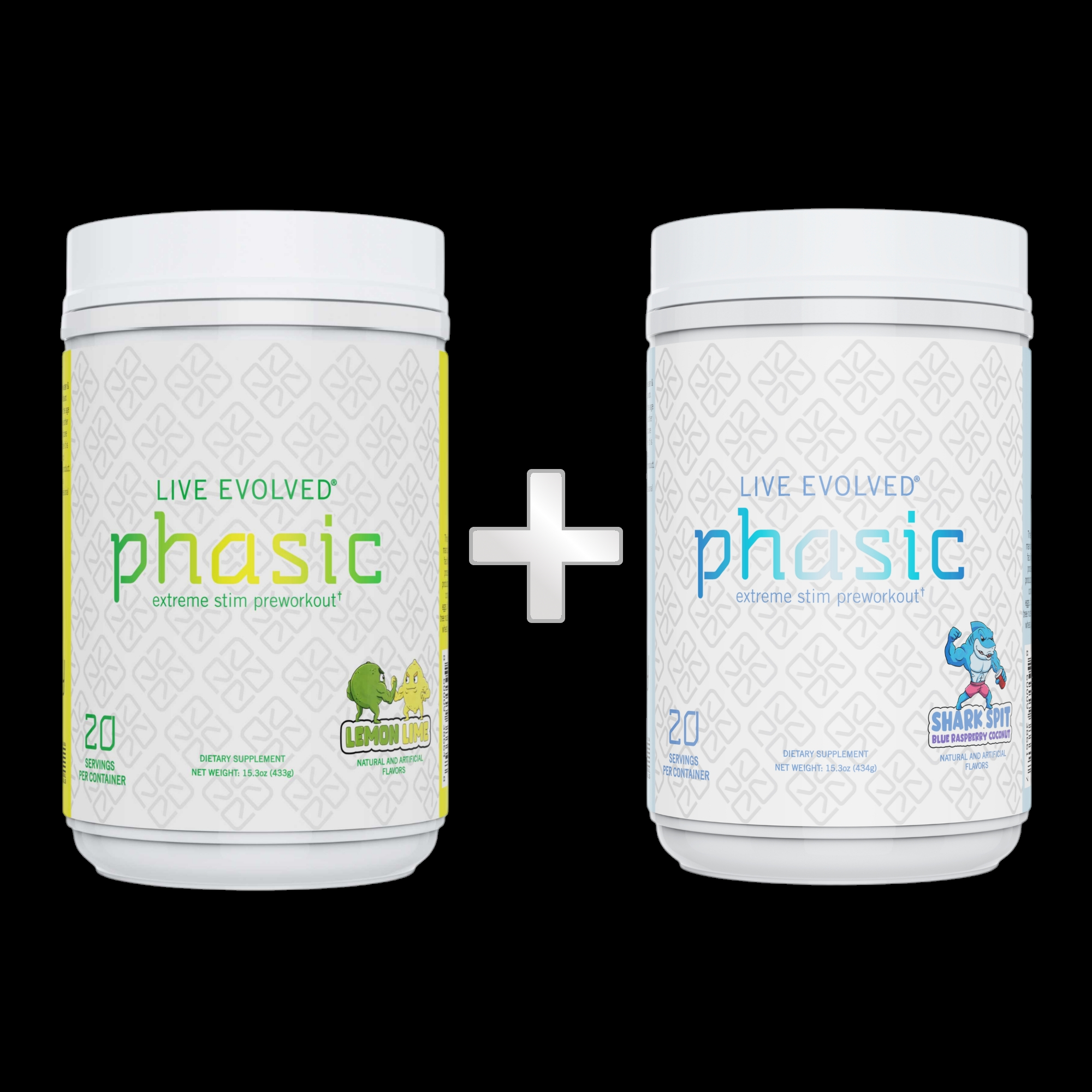 Phasic - Extreme High Stimulant Preworkout DMAE, Eria Jarensis, 475mg Caffeine, 6mg Yohimbine.  FREE SHIPPING